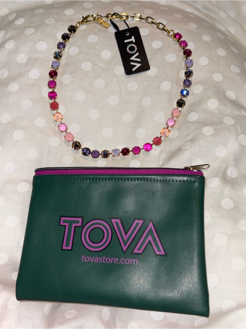 TOVA Oakland Candy Kisses Necklace NWT